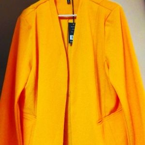 Black and yellow blazer